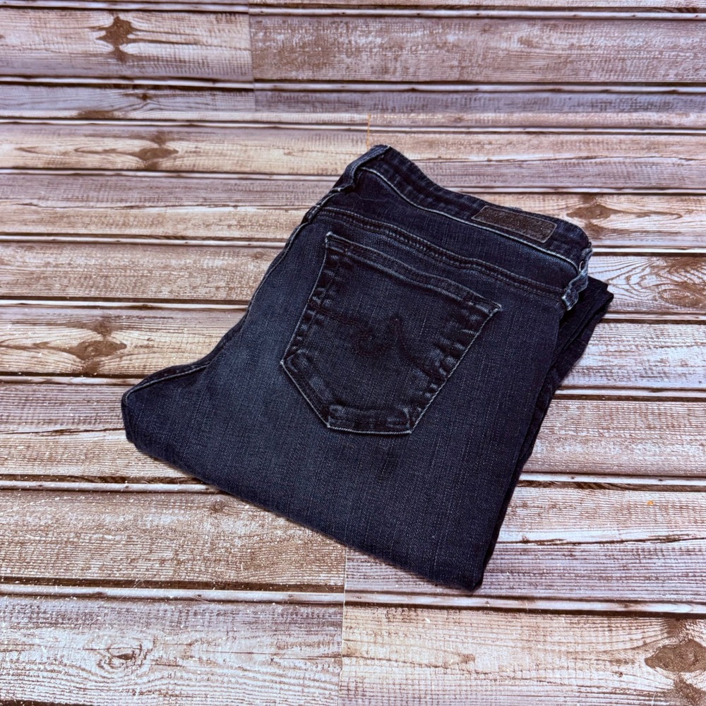 AG Adriano Goldschmied The Stilt Cigarette Leg Jeans Womens 25R Dark Wash